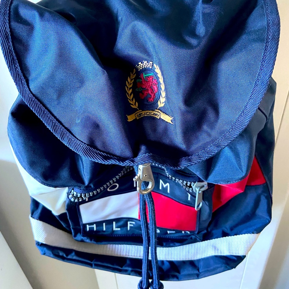 Vintage Tommy Hilfiger Backpack 90s